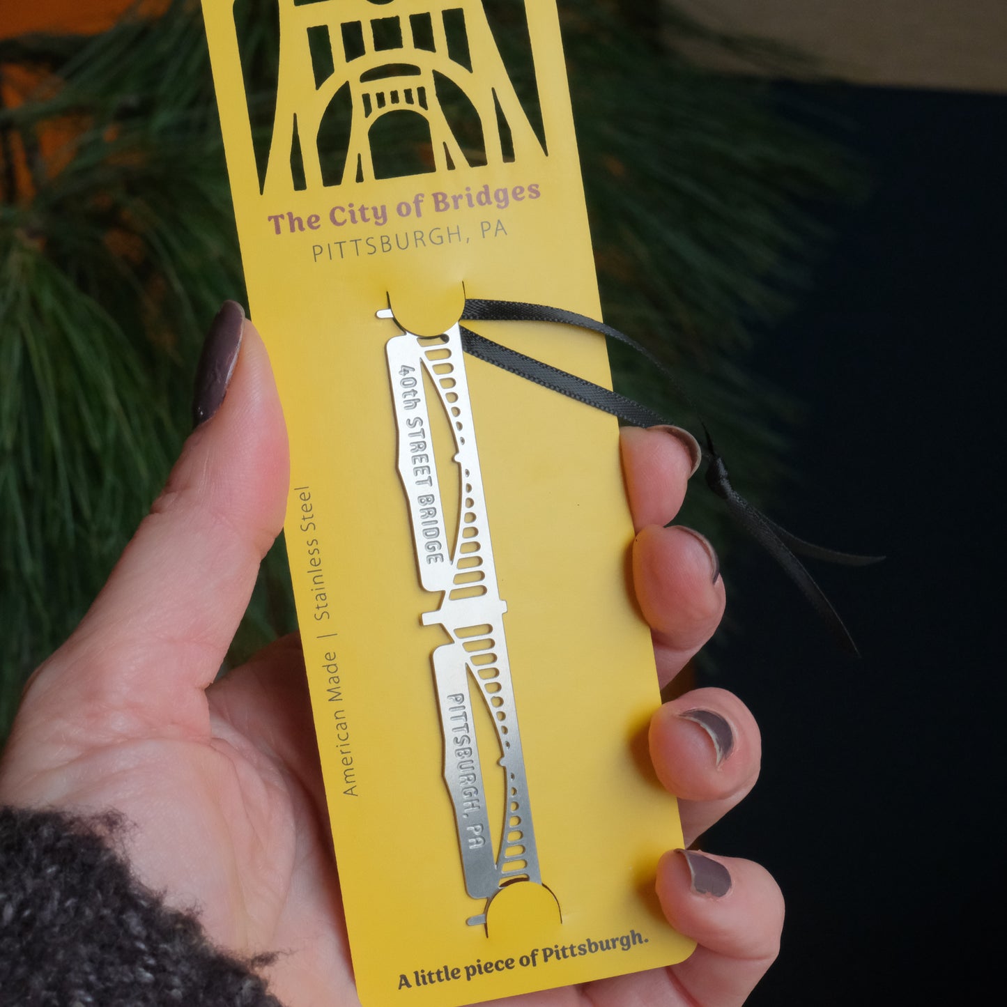 Pittsburgh Bridge Ornament | 40th Street