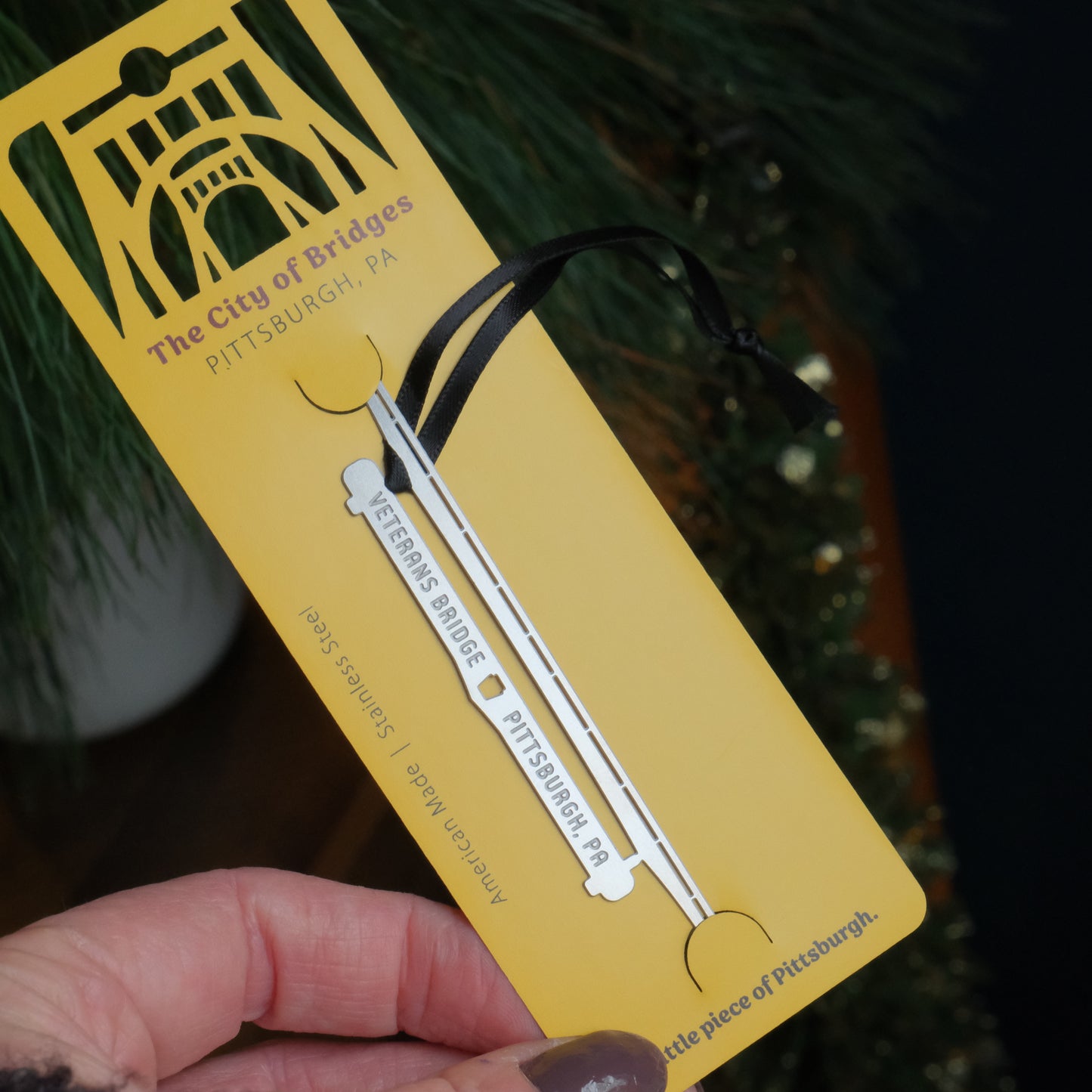 Pittsburgh Bridge Ornament | Veterans