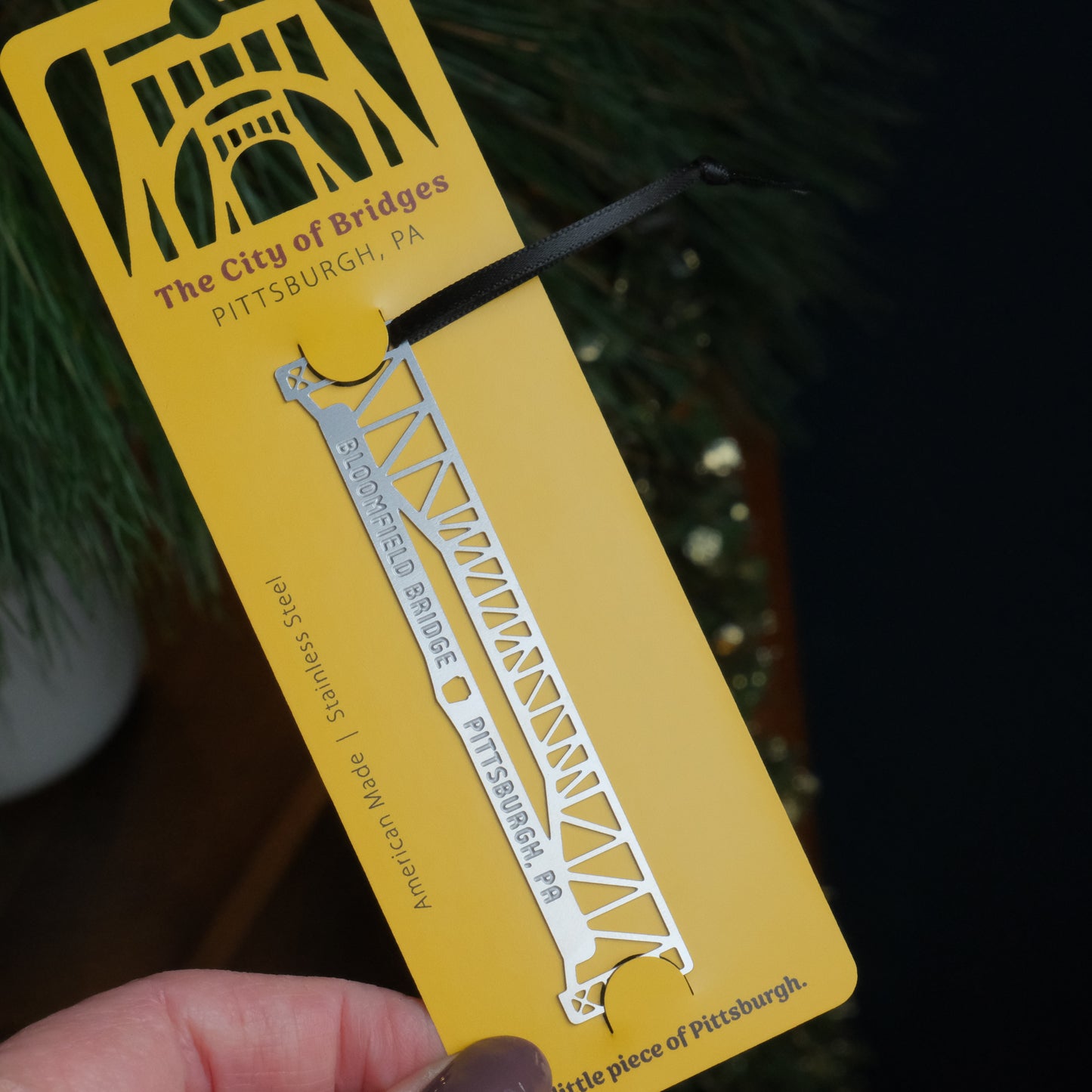 Pittsburgh Bridge Ornament | Bloomfield Bridge