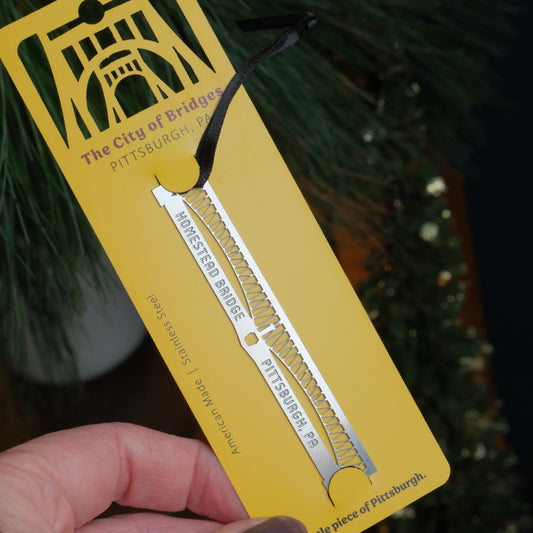 Pittsburgh Bridge Ornament | Homestead Grays Bridge