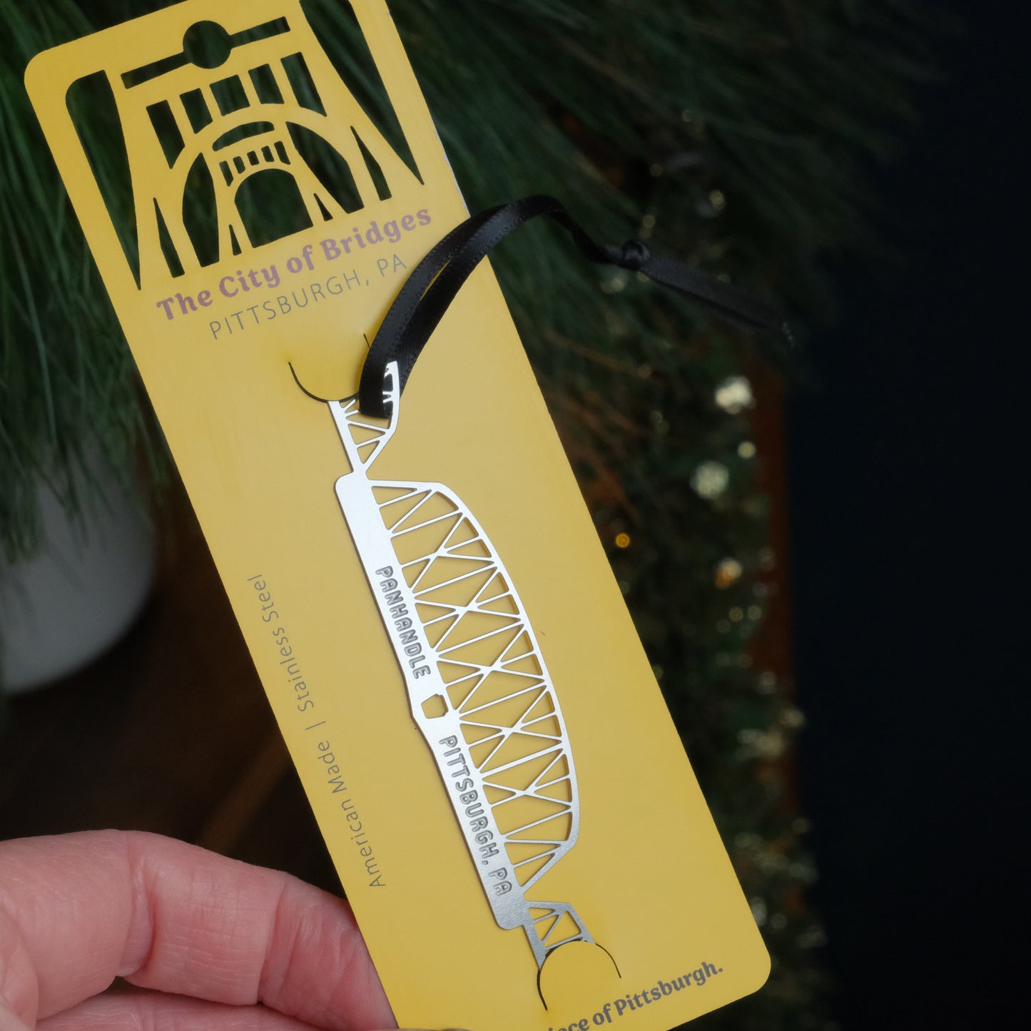 Pittsburgh Bridge Ornament | Panhandle Railroad