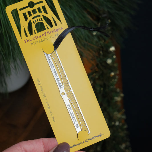 Pittsburgh Bridge Ornament  | Highland Park