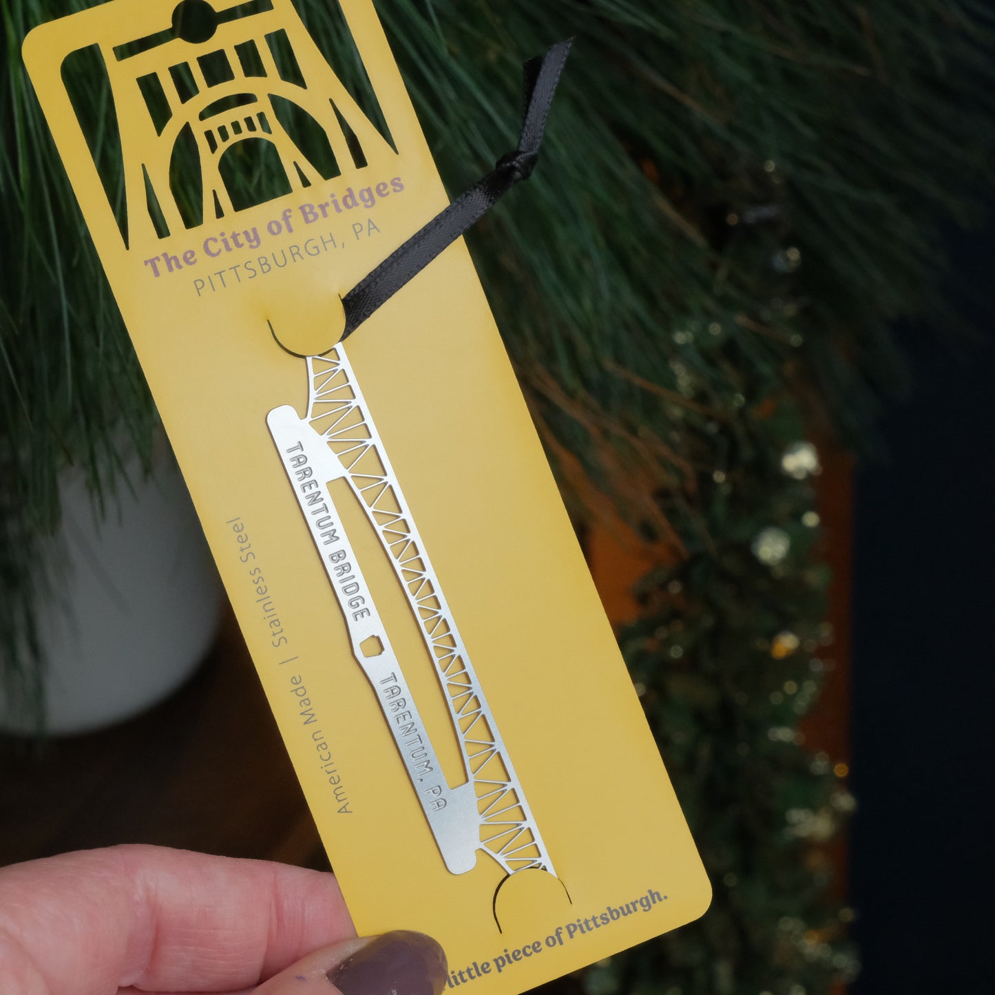 Pittsburgh Bridge Ornament | Tarentum Bridge