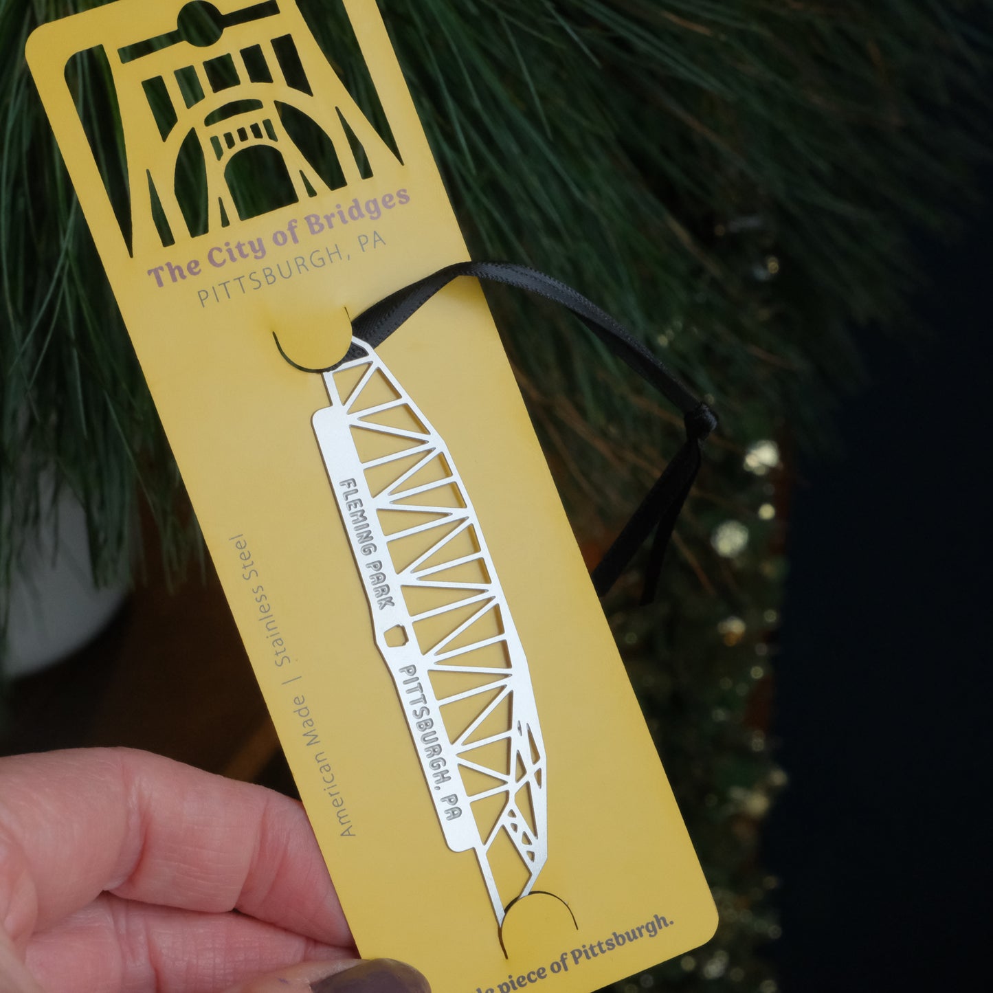 Pittsburgh Bridge Ornament | Fleming Park