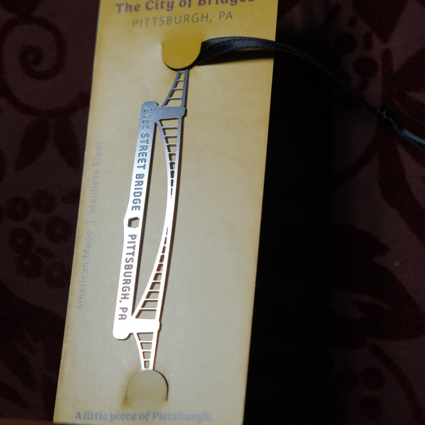 Pittsburgh Bridge Ornament | 31st Street