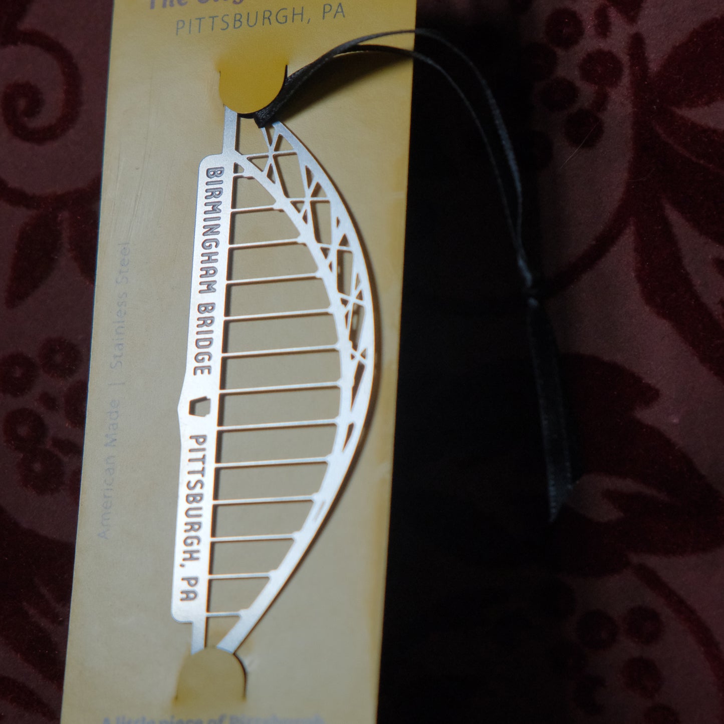 Pittsburgh Bridge Ornament | Birmingham