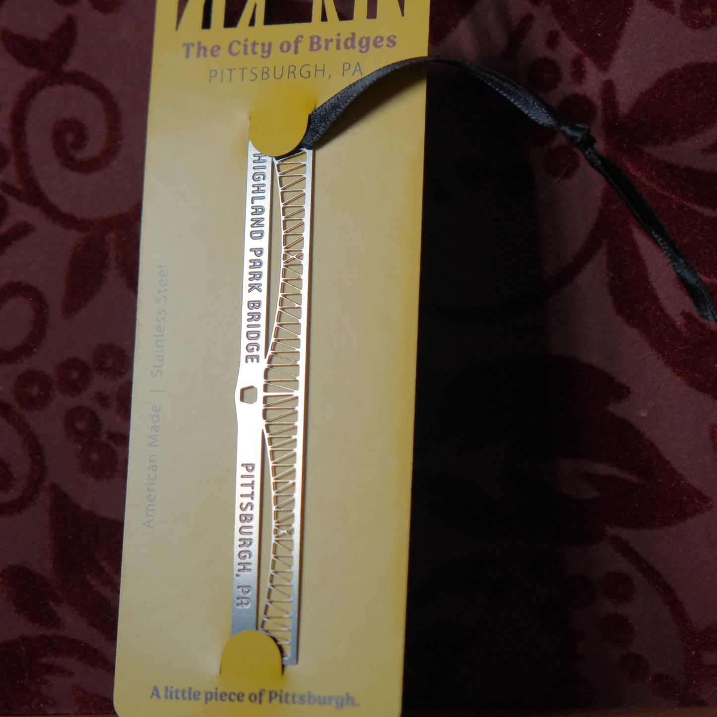 Pittsburgh Bridge Ornament  | Highland Park