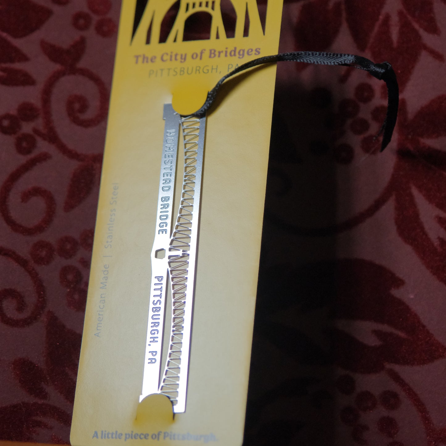 Pittsburgh Bridge Ornament | Homestead Grays Bridge