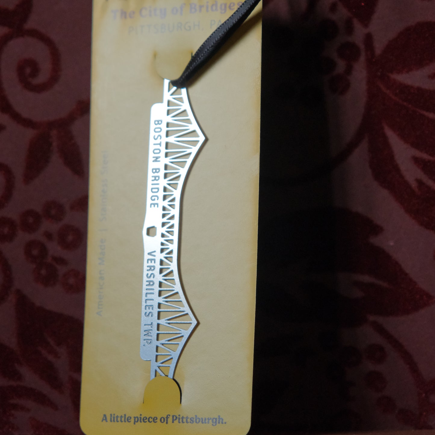 Pittsburgh Bridge Ornament | Boston Bridge