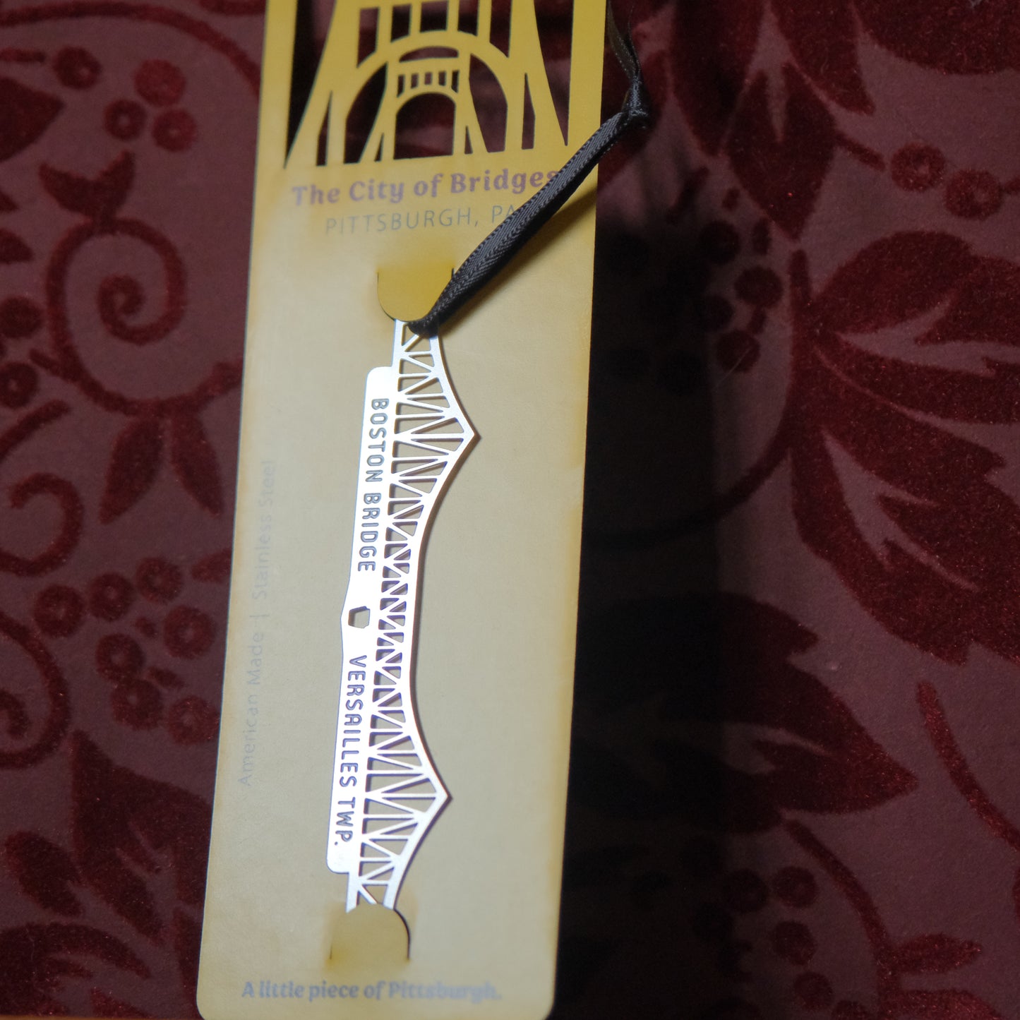 Pittsburgh Bridge Ornament | Boston Bridge