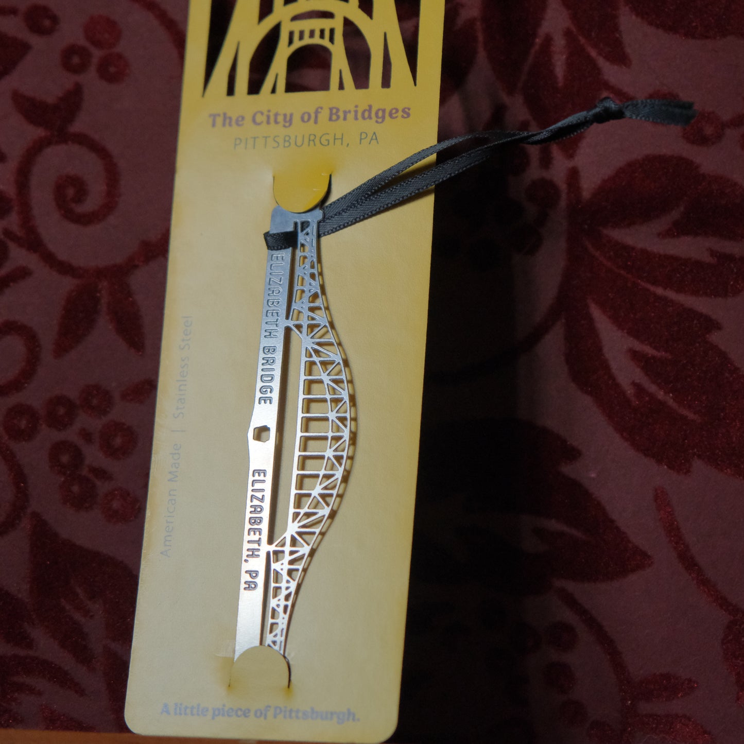 Pittsburgh Bridge Ornament | Elizabeth Bridge