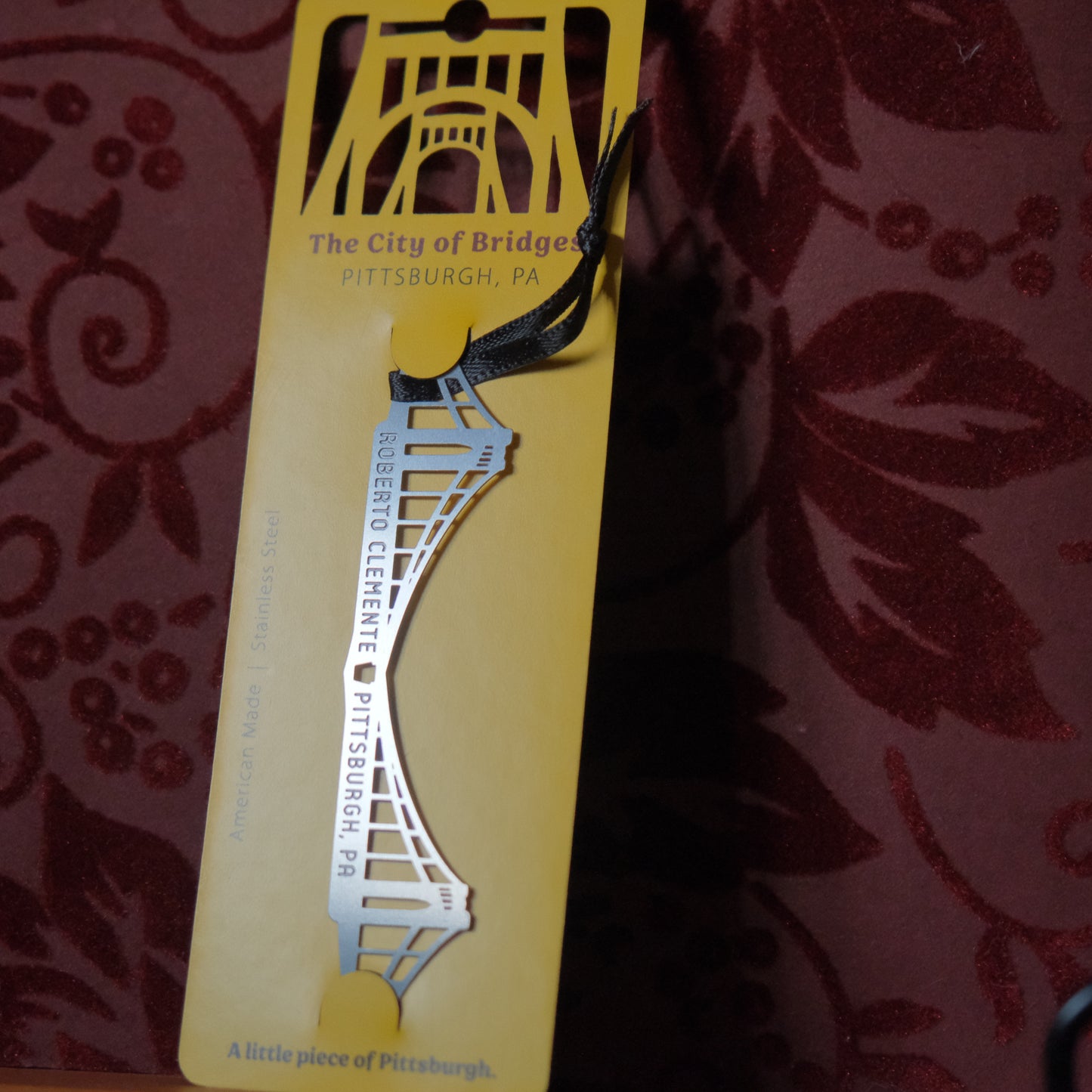 Pittsburgh Bridge Ornament | Roberto Clemente  Bridge