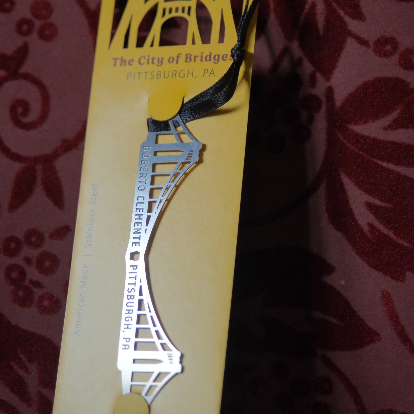 Pittsburgh Bridge Ornament | Roberto Clemente  Bridge