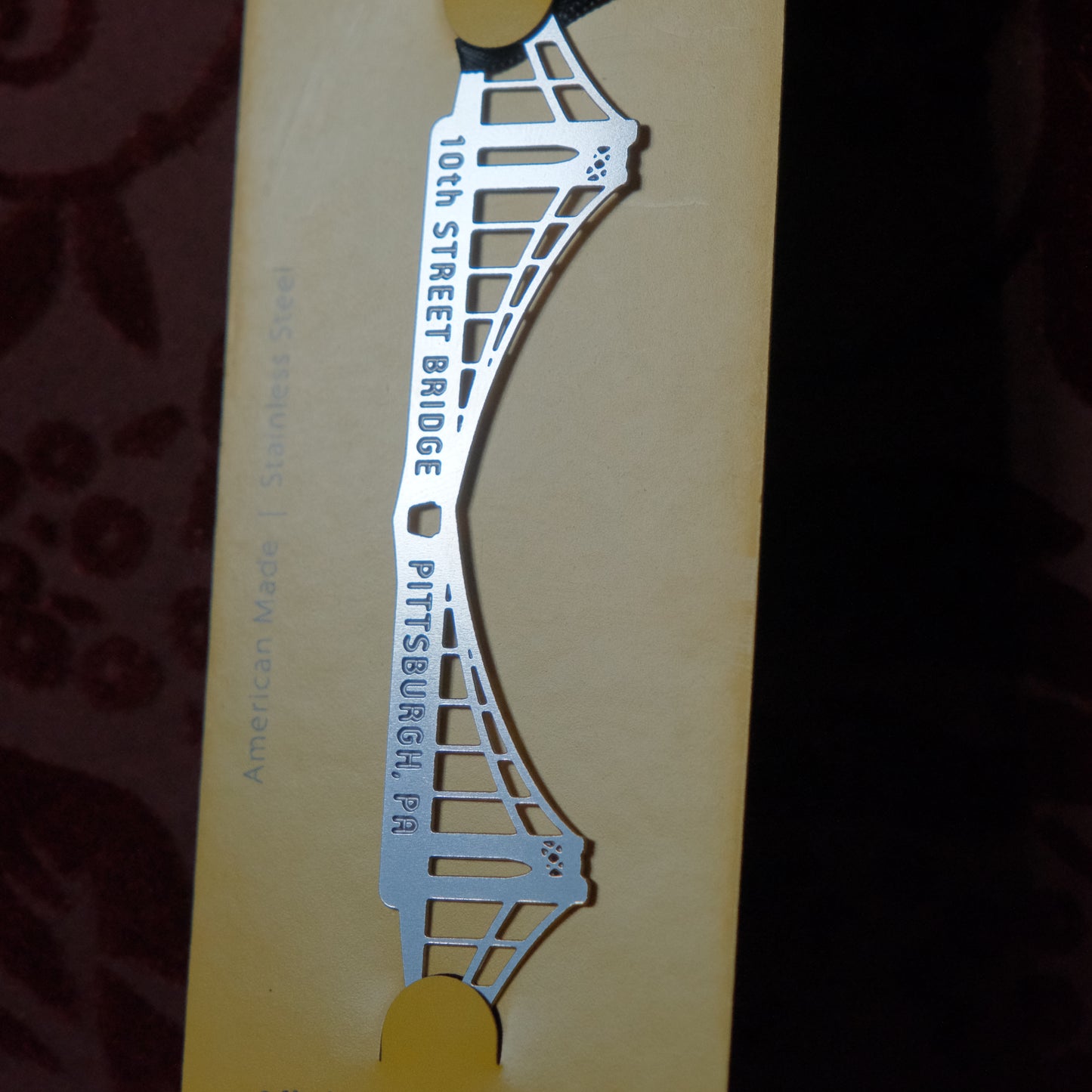 Pittsburgh Bridge Ornament | 10th Street Bridge