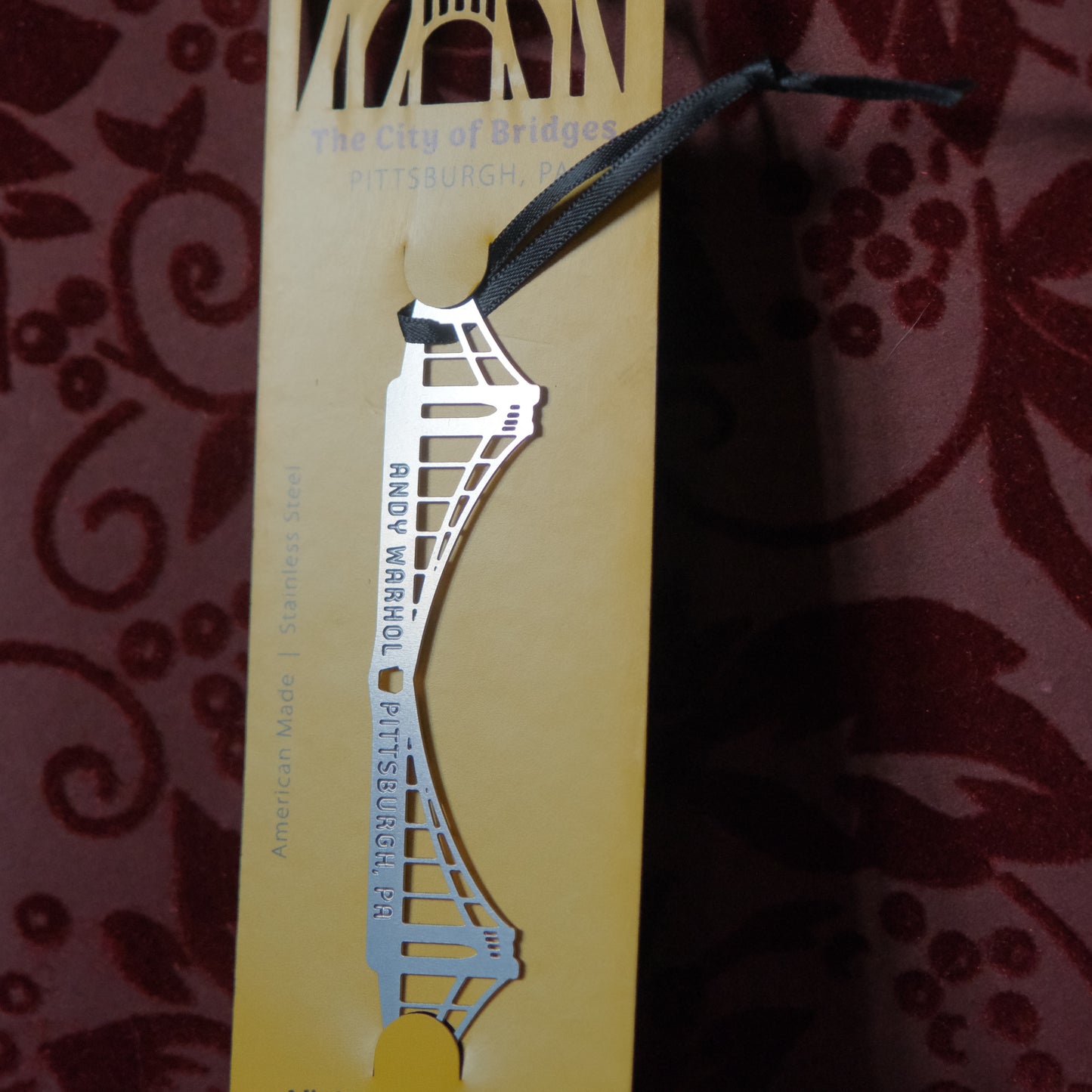 Pittsburgh Bridge Ornament | Andy Warhol  Bridge