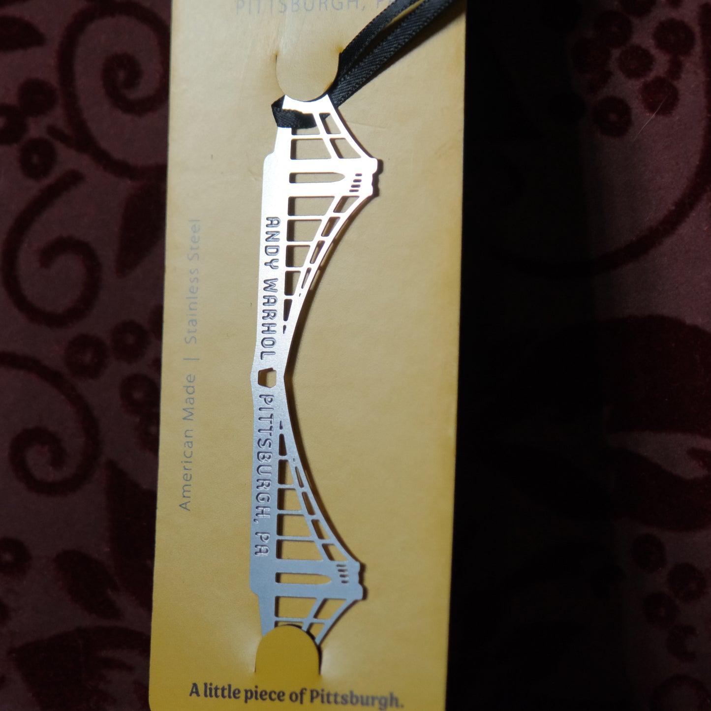 Pittsburgh Bridge Ornament | Andy Warhol  Bridge