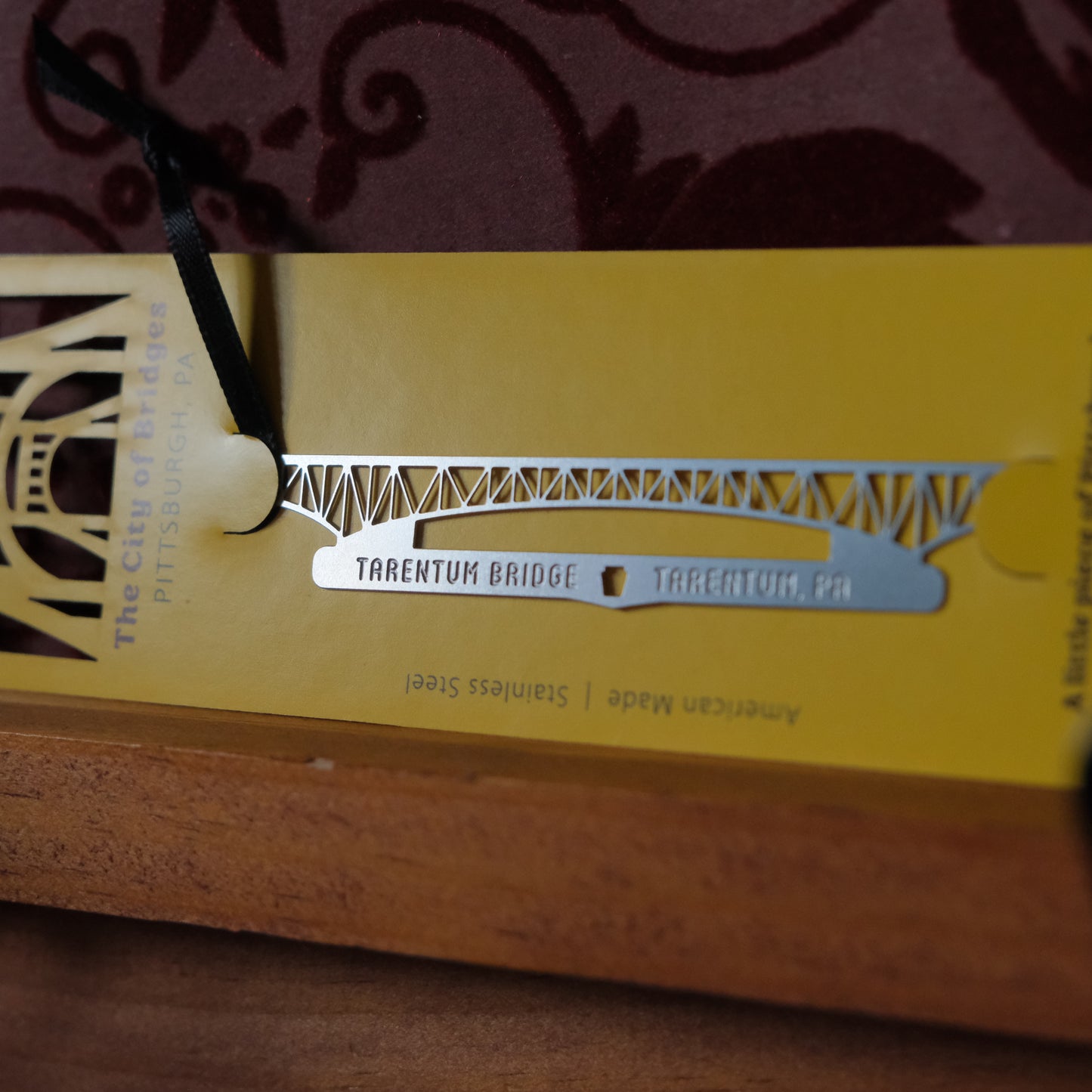 Pittsburgh Bridge Ornament | Tarentum Bridge