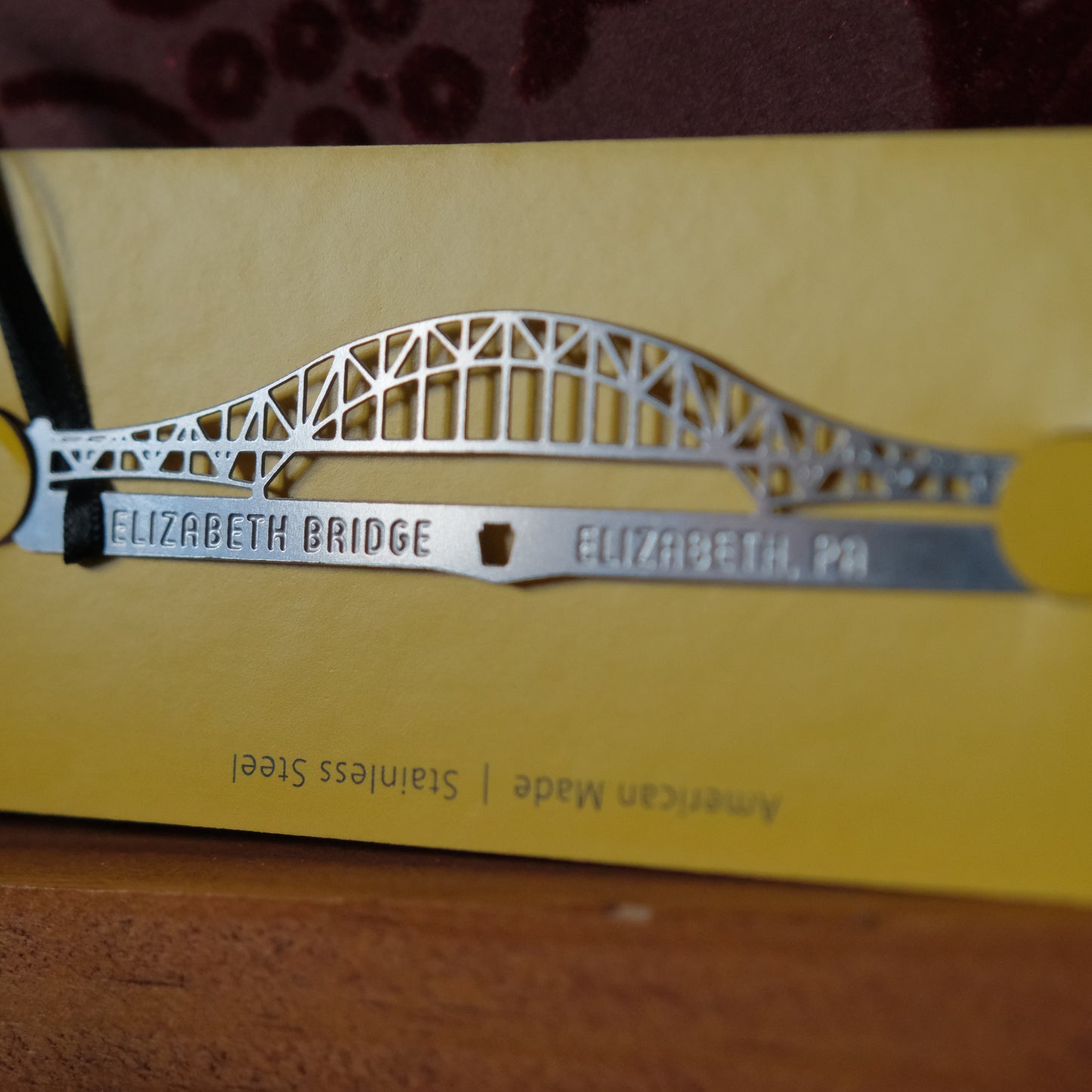 Pittsburgh Bridge Ornament | Elizabeth Bridge