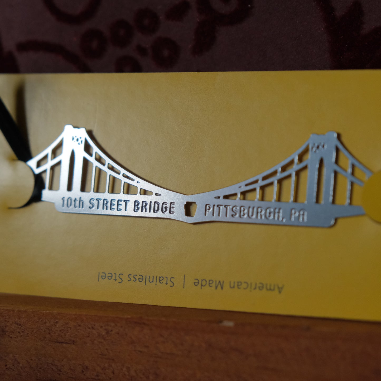 Pittsburgh Bridge Ornament | 10th Street Bridge