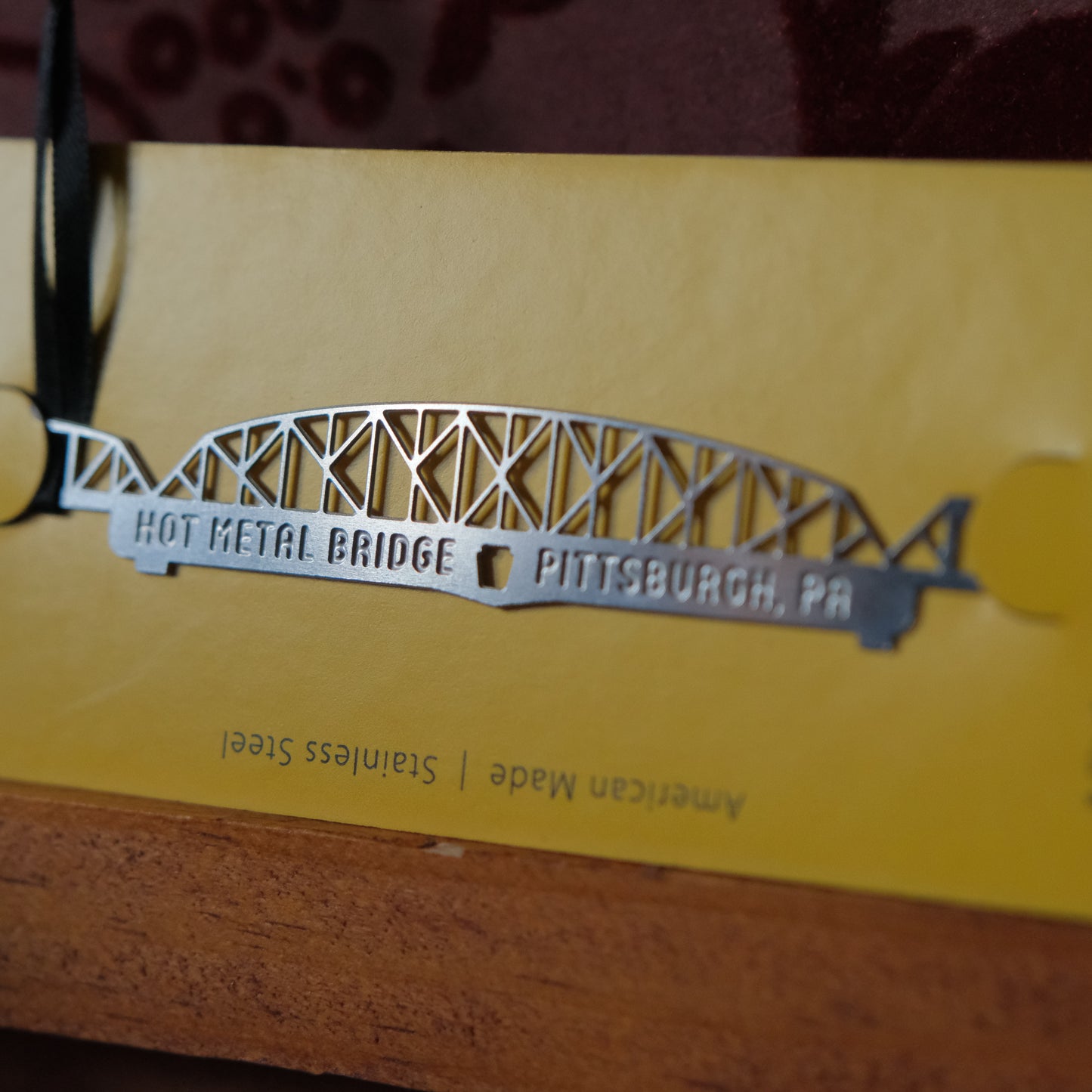 Pittsburgh Bridge Ornament | Hot Metal