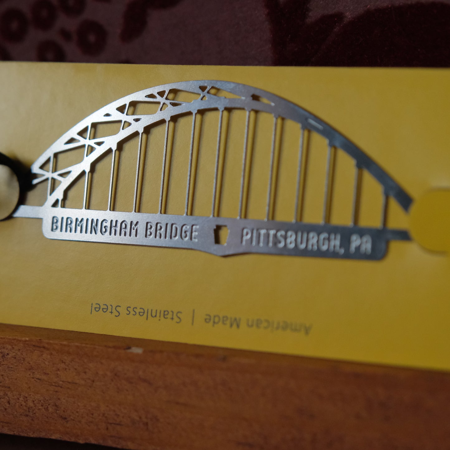 Pittsburgh Bridge Ornament | Birmingham