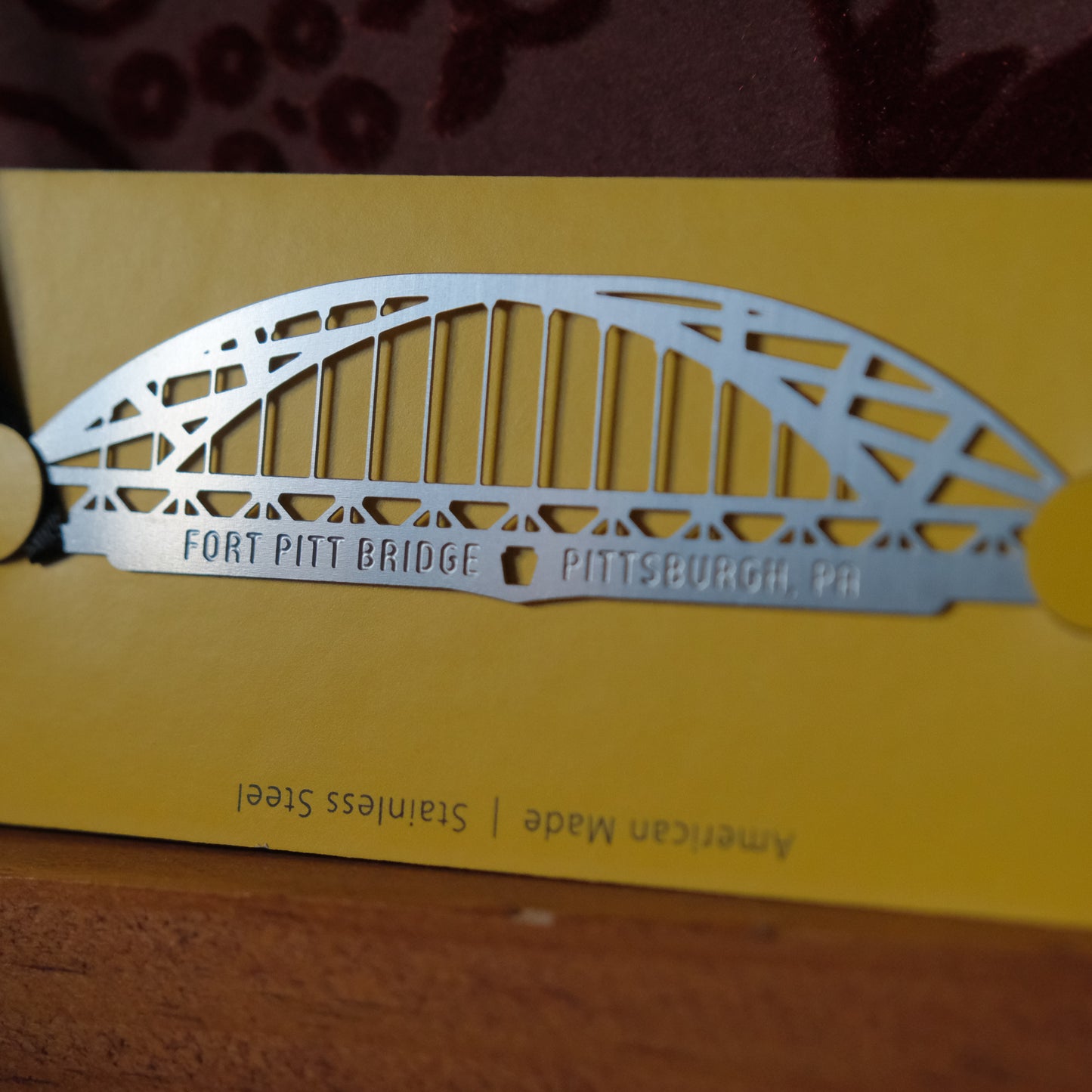 Pittsburgh Bridge Ornament | Fort Pitt