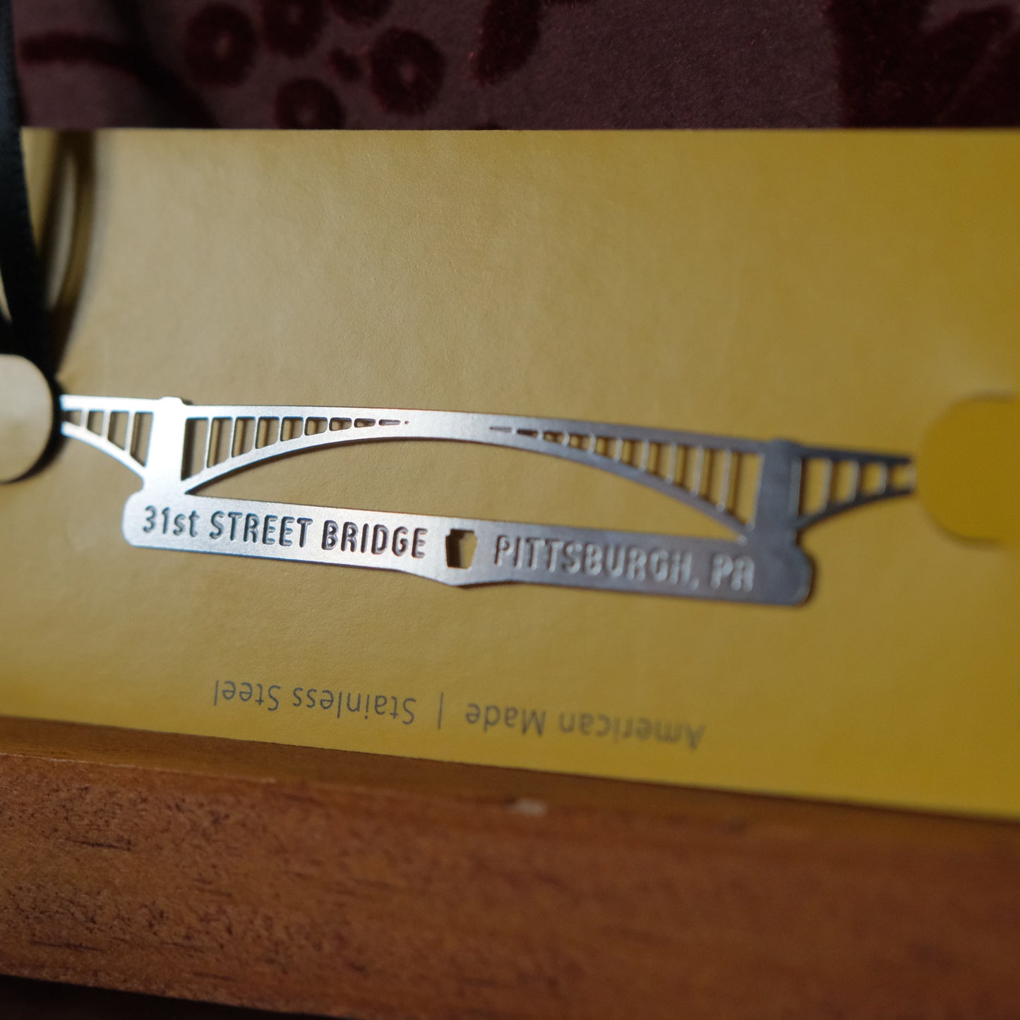 Pittsburgh Bridge Ornament | 31st Street