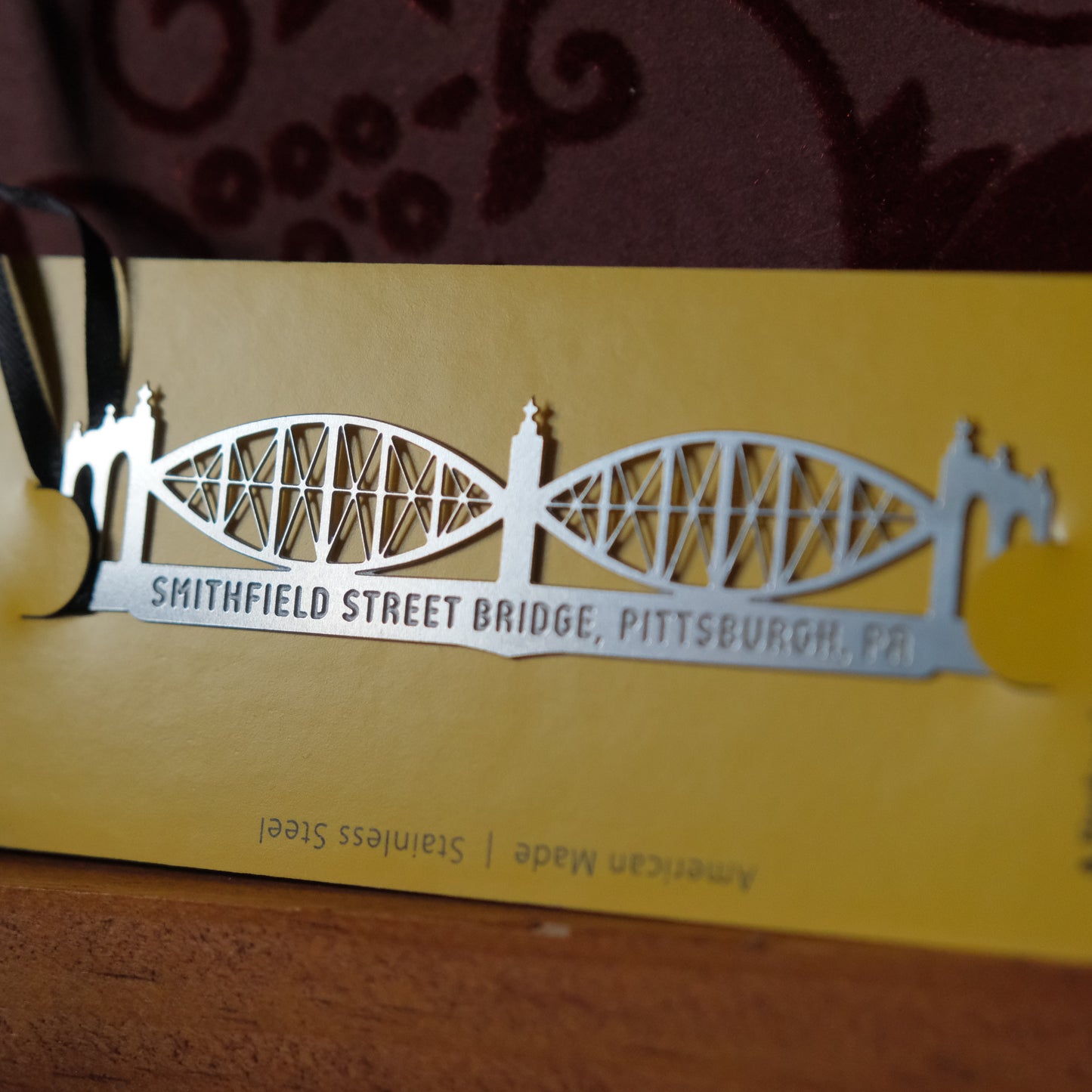 Pittsburgh Bridge Ornament | Smithfield Street