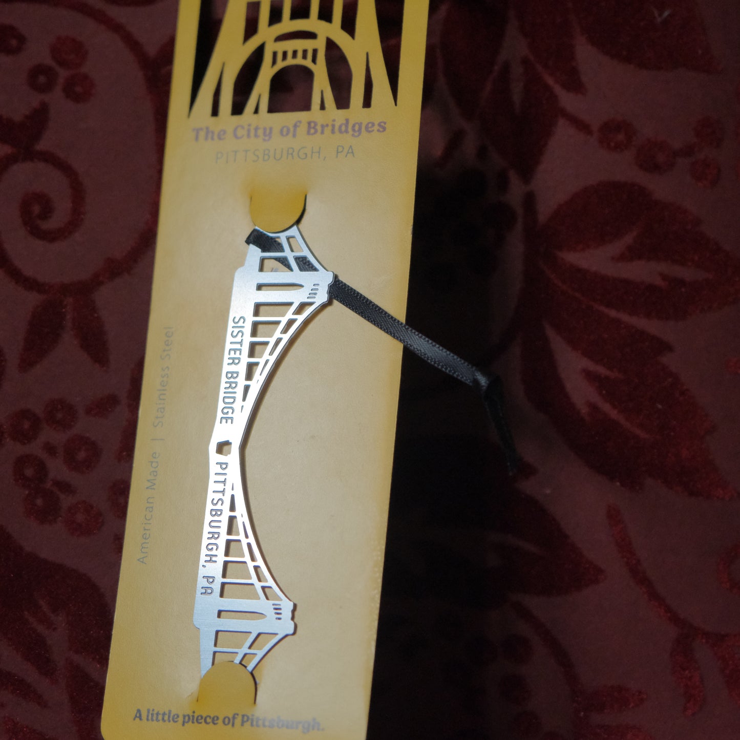 Pittsburgh Bridge Ornament | Sister Bridge