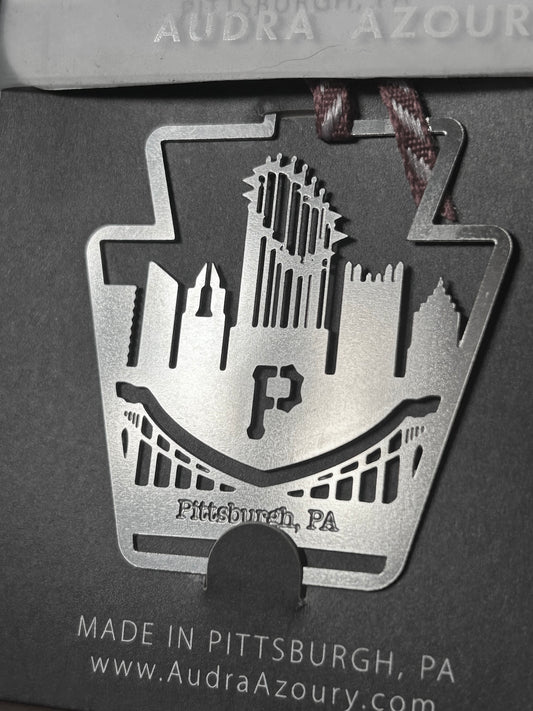 Pittsburgh Ornament | Keystone Baseball Trophy