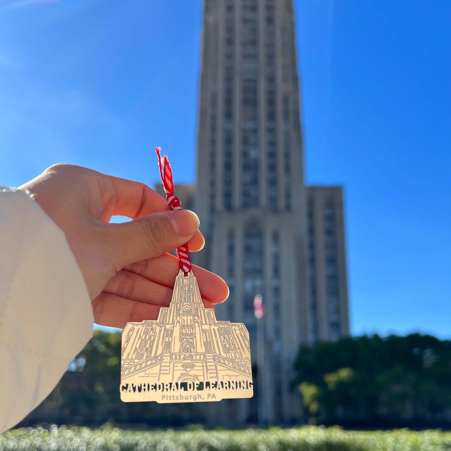 Cathedral of Learning Ornament, Pittsburgh by Audra Azoury
