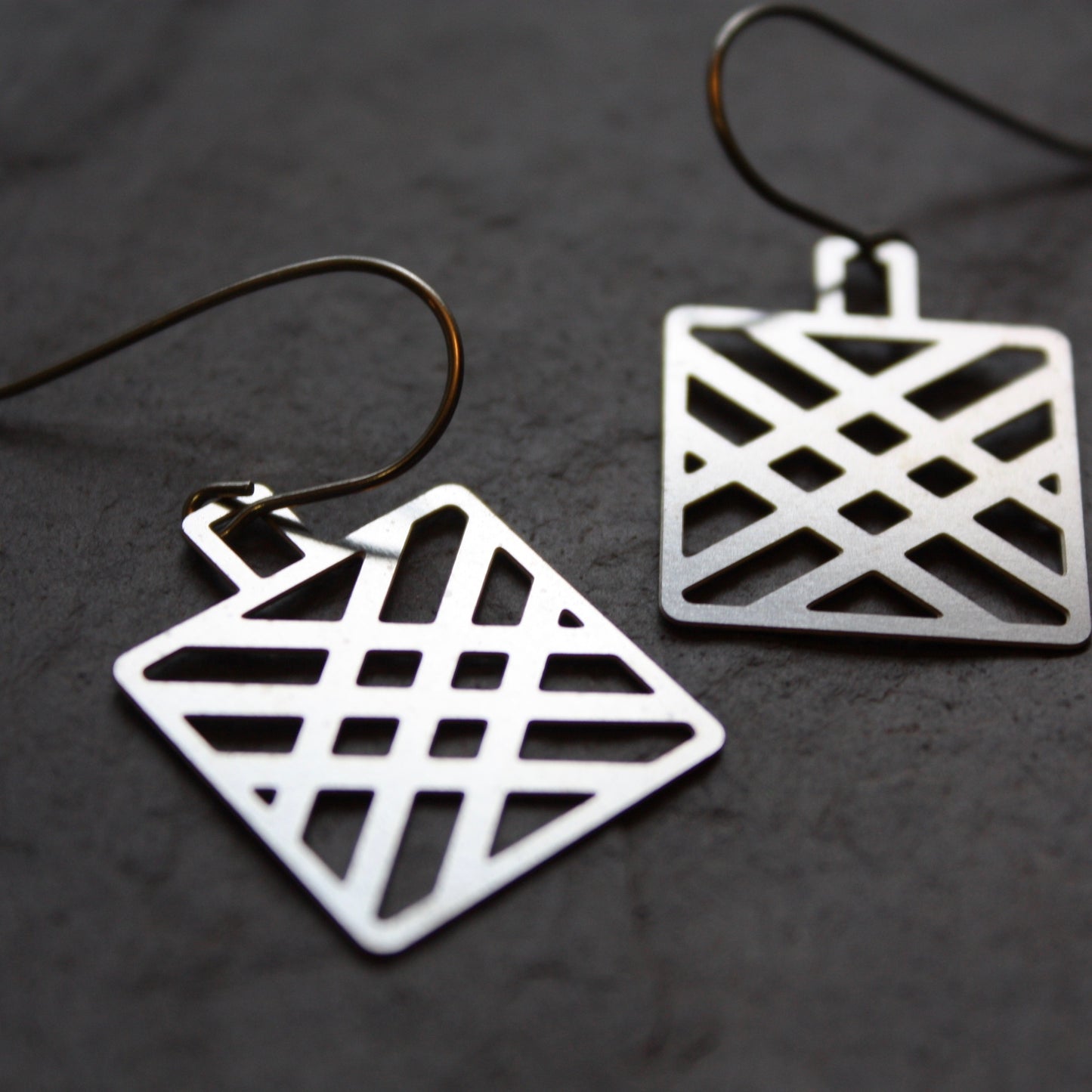 Square Patch Earrings