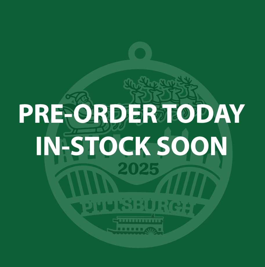 2025 - Santa & Reindeer Pittsburgh Skyline