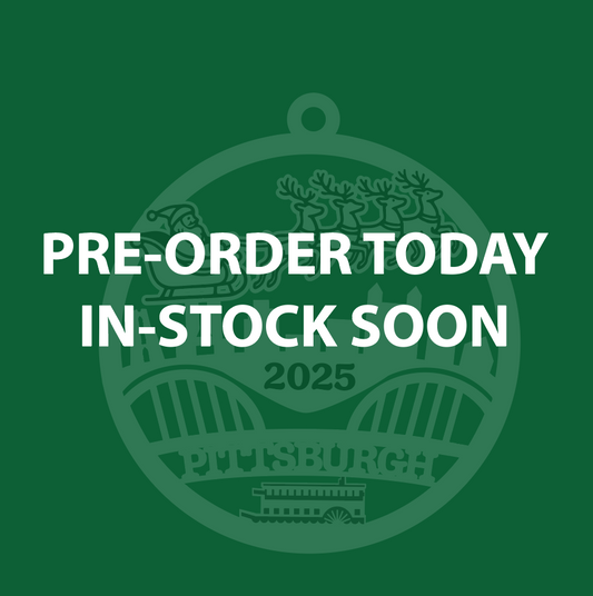 2025 - Santa & Reindeer Pittsburgh Skyline