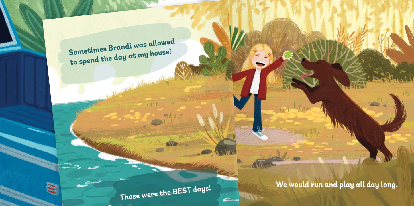 My Dog Adopted Me. - softcover children's book