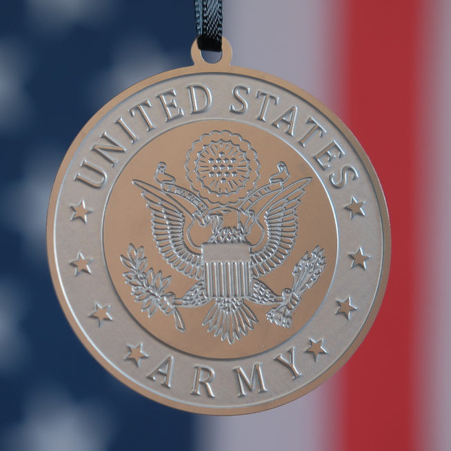 United States Army Ornament by Audra Azoury Design