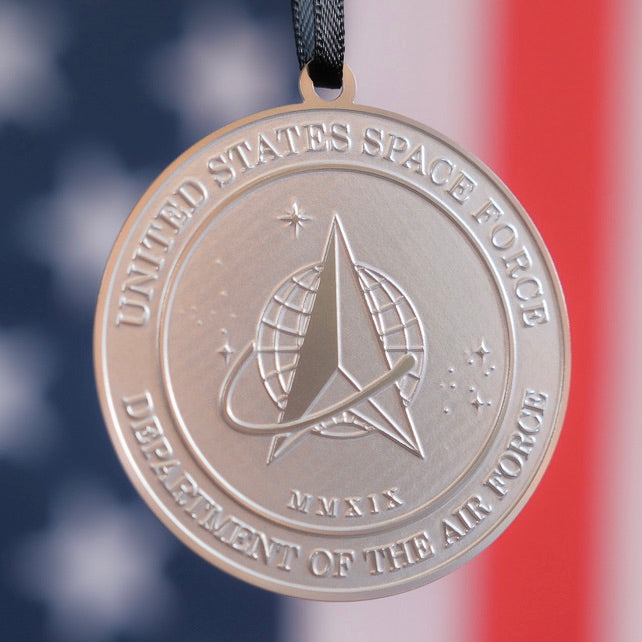 United States Space Force ornament by Audra Azoury Design