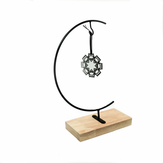 Wood & Metal Stand - 1 ornament