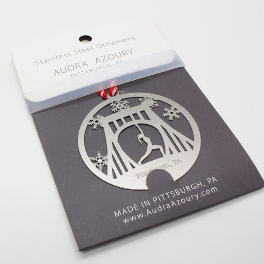 Pittsburgh Ornament | Bridge Yoga