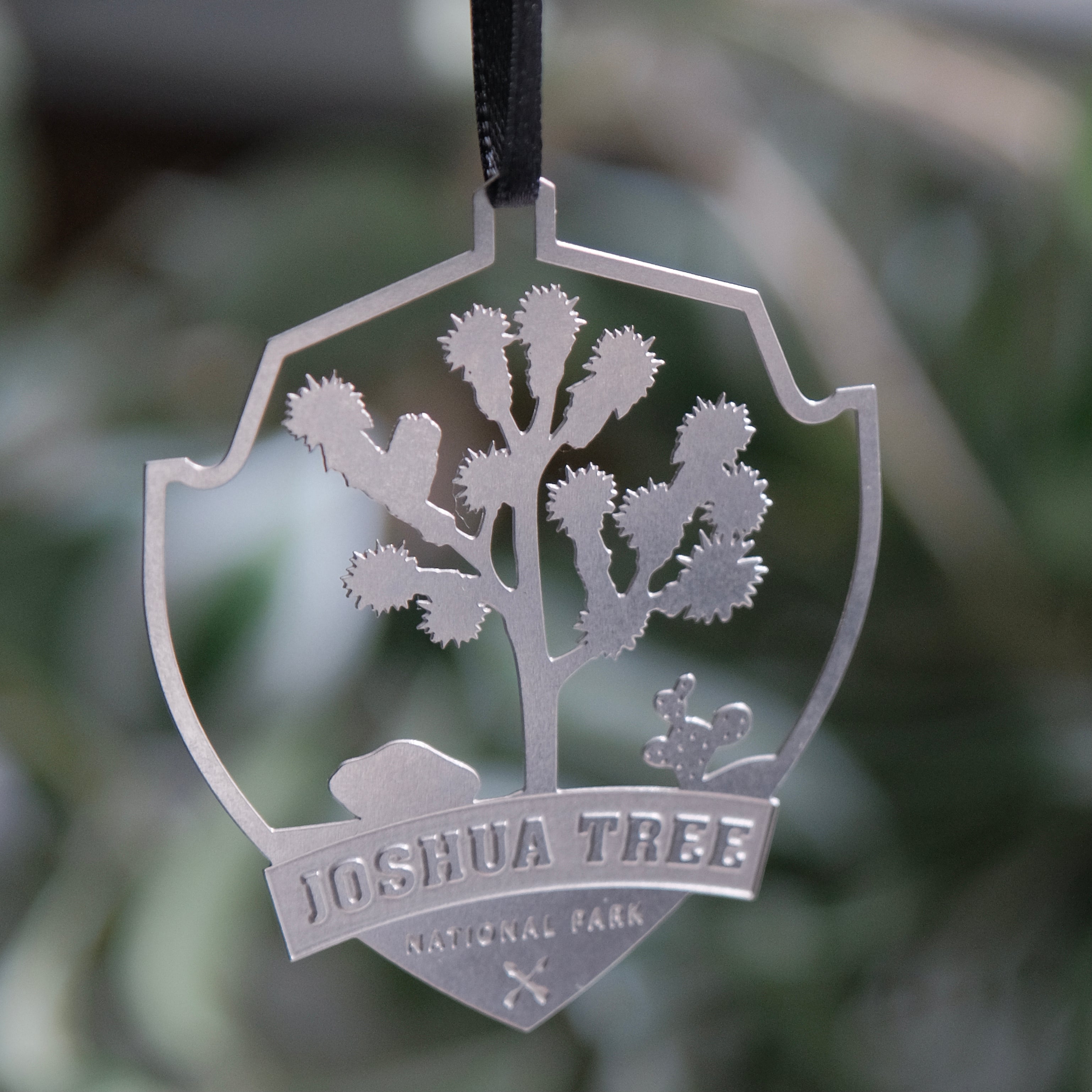 Arrow shaped Joshua Tree ornament