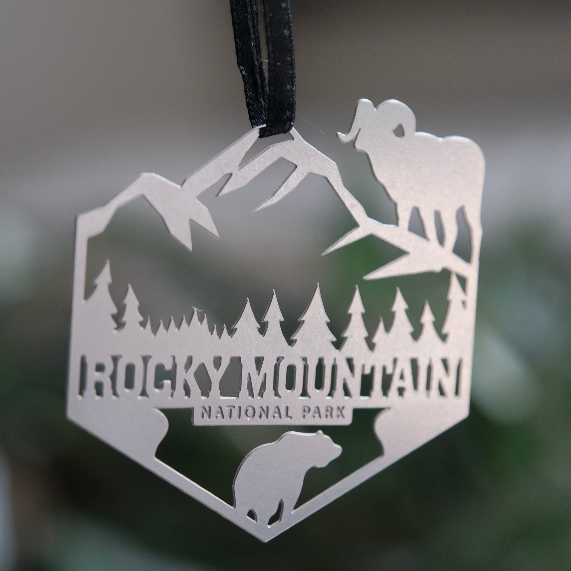 National Park Gift - Rocky Mountain National Park Ornament