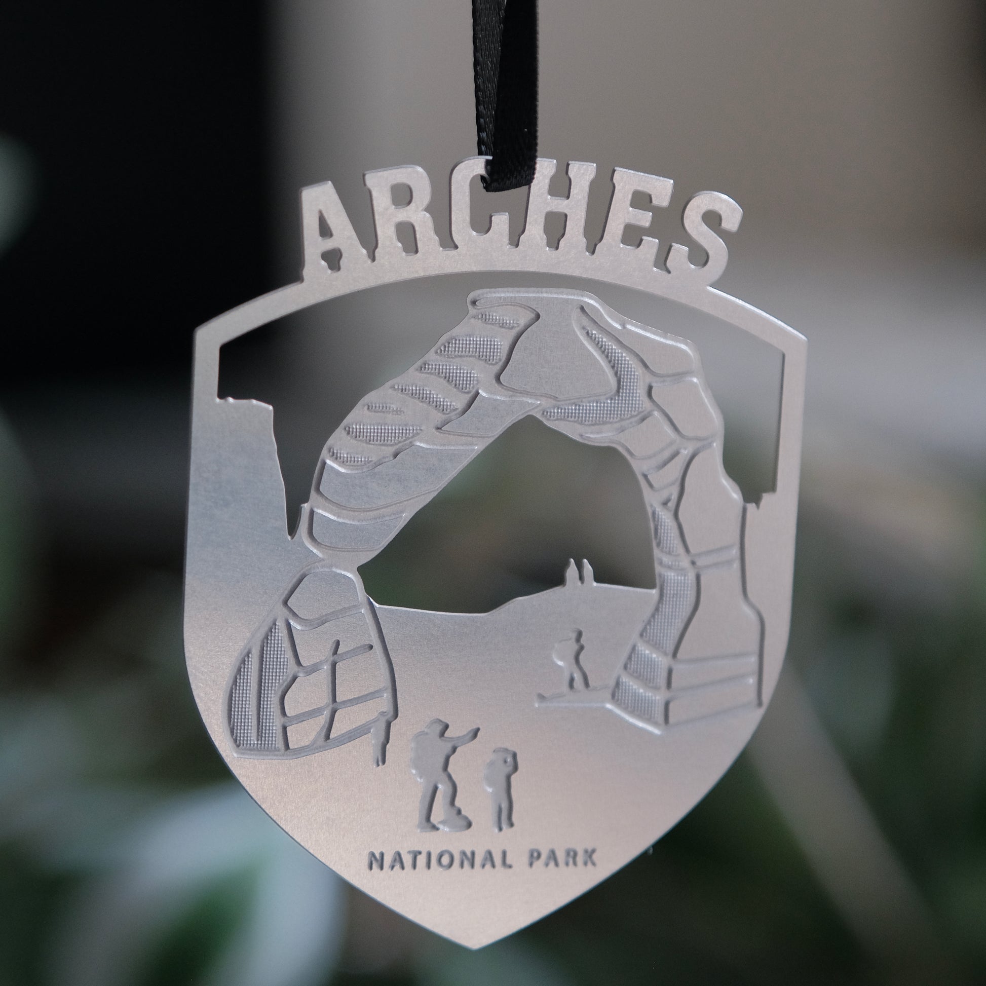 Arches National park stainless steel ornament