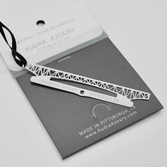 Pittsburgh Bridge Ornament | Tarentum Bridge