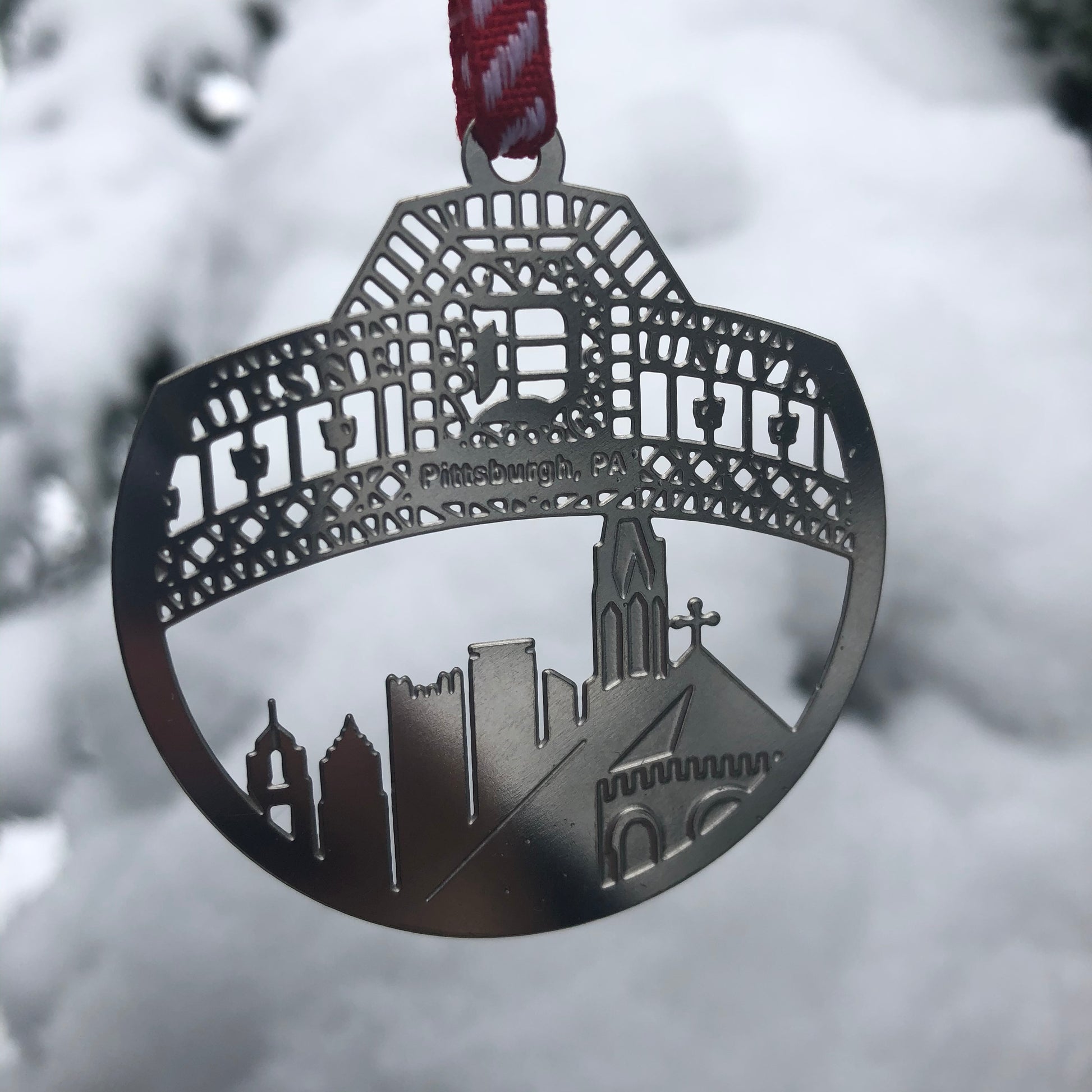 Duquesne University Campus Ornament, Pittsburgh by Audra Azoury