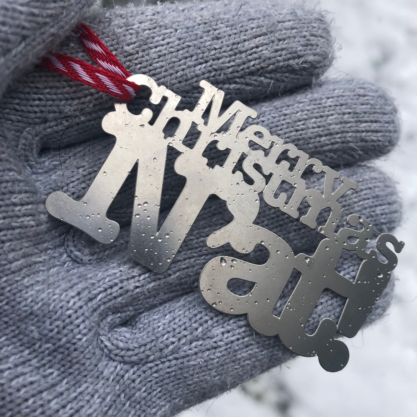 Pittsburghese Ornament | Merry Christmas N'at!