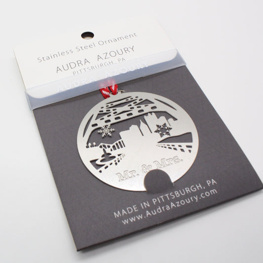 Pittsburgh Ornament | Mr. & Mrs.