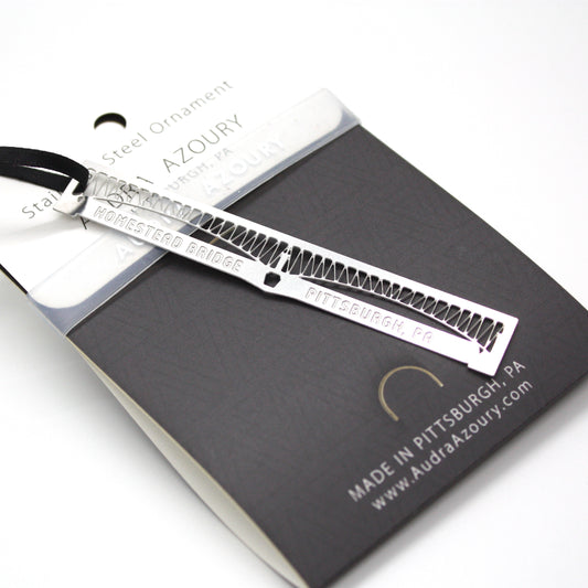 Pittsburgh Bridge Ornament | Homestead Grays Bridge