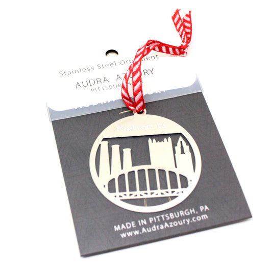 Pittsburgh Ornament | Skyline Bridge