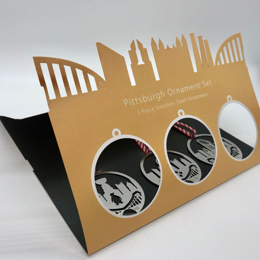 CHAMPIONS - 3 Ornament Gift Set