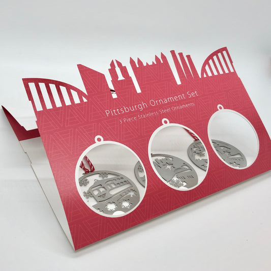 SNOWFLAKES - 3 Ornament Gift Set